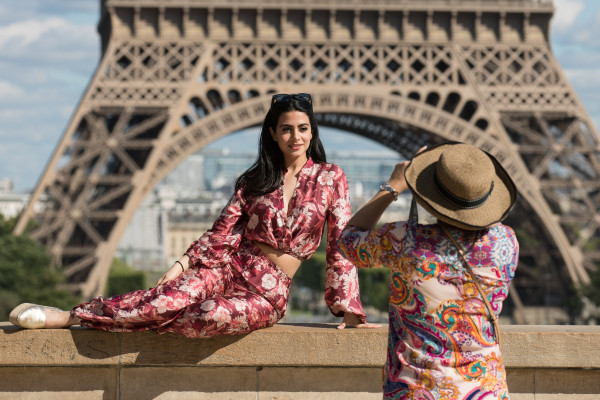 Emeraude Toubia- in Paris