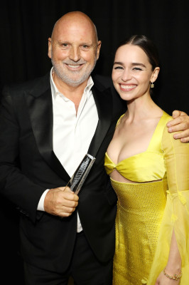 Emilia Clarke - British Fashion Awards in London 12/02/2019