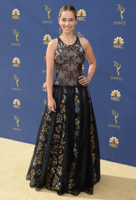 Emilia Clarke - Emmy Awards in LA 09/17/2018