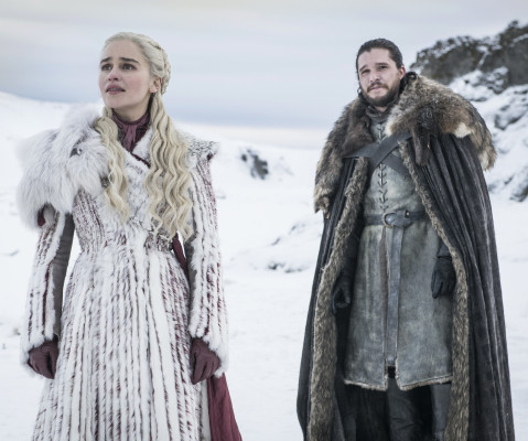 Emilia Clarke - &#039;Game Of Thrones&#039; (2019) 8x01 &#039;Winterfell&#039; 