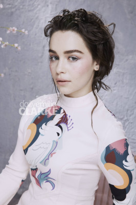 Emilia Clarke by Nino Munoz for Flare Magazine (2014)
