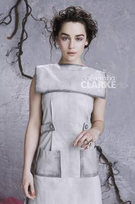 Emilia Clarke by Nino Munoz for Flare Magazine (2014)