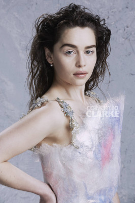 Emilia Clarke by Nino Munoz for Flare Magazine (2014)