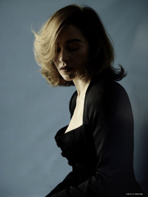 Emilia Clarke by Matthew Brookes for Harper&#039;s Bazaar Russia (February 2020)