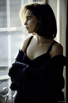 Emilia Clarke by Matthew Brookes for Harper&#039;s Bazaar Russia (February 2020)