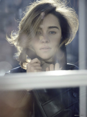 Emilia Clarke by Matthew Brookes for Harper&#039;s Bazaar Russia (February 2020)