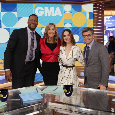 Emilia Clarke - Good Morning America in New York 10/30/2019