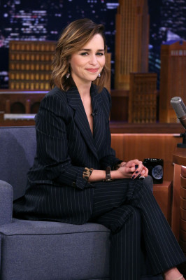Emilia Clarke - The Tonight Show Starring Jimmy Fallon in New York 10/30/2019