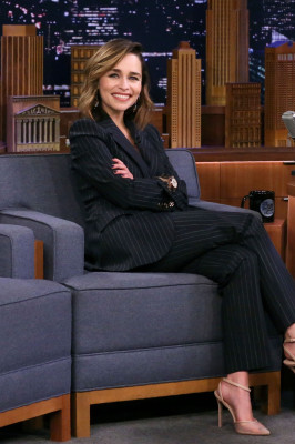 Emilia Clarke - The Tonight Show Starring Jimmy Fallon in New York 10/30/2019