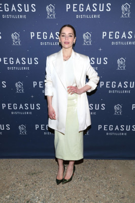 Emilia Clarke – Pegasus Distillerie Launch in Beverly Hills