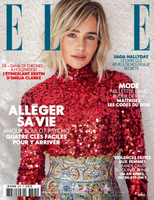 Emilia Clarke – ELLE France November 2018 Issue