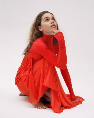 Emilia Clarke for Harper’s Bazaar UK December 2023/January 2024