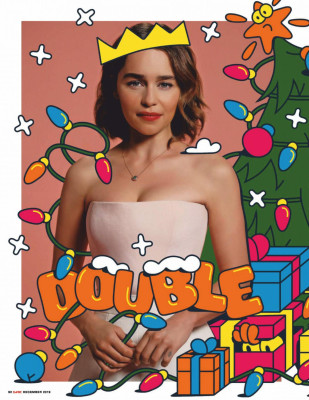 EMILIA CLARKE in Empire Magazine, UK December 2019