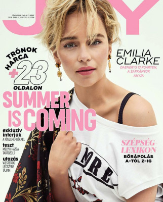 Emilia Clarke – Joy Magazine Hungary April 2019 Cover