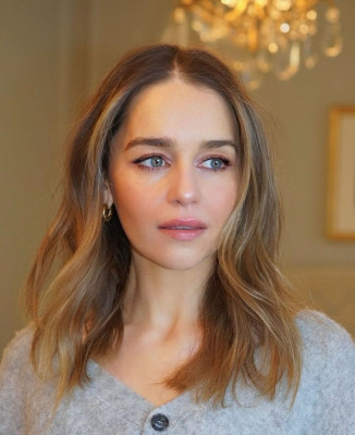 Emilia Clarke – Loewe Fashion Show Portrait March 2024