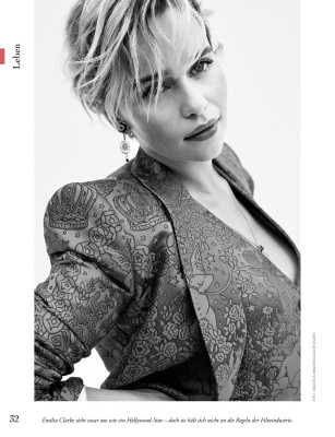 Emilia Clarke – myself Magazine June 2019 Issue