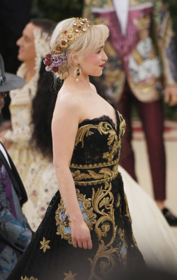 Emilia Clarke – 2018 MET Costume Institute Gala in NYC