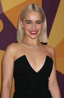 Emilia Clarke at HBOs Golden Globe Awards After-party in Los Angeles 01/07/2018