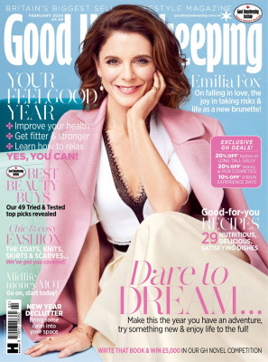 EMILIA FOX in Good Housekeeping Magazine, UK February 2020