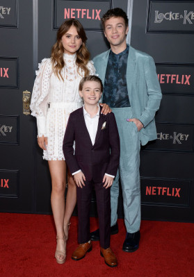 Emilia Jones – ‘Locke and Key’ Series Premiere in Hollywood