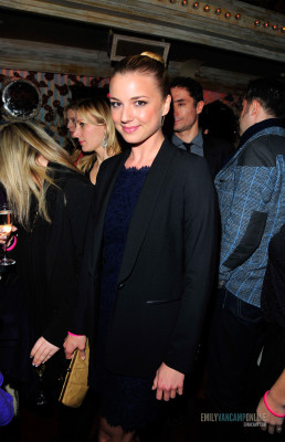 Emily VanCamp - Glamour Celebrates The New March Issue at Fashion Week 02/10/12