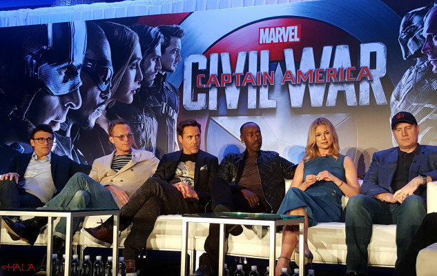 Emily VanCamp - &#039;Captain America: Civil War&#039; Press Conference in LA 04/10/2016