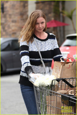 Emily VanCamp - Gelson&#039;s Market in Los Angeles 01/11/2015
