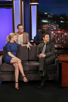 Emily VanCamp - Jimmy Kimmel Live in Los Angeles 04/13/2016