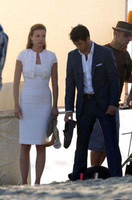 Emily VanCamp - Revenge (2013) 3x03 &#039;Confession&#039; On Set 08/13/2013