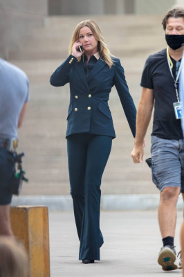 Emily VanCamp - &#039;The Falcon and the Winter Soldier&#039; On Set in Atlanta 09/14/2020