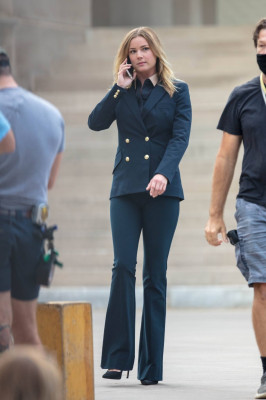 Emily VanCamp - &#039;The Falcon and the Winter Soldier&#039; On Set in Atlanta 09/14/2020