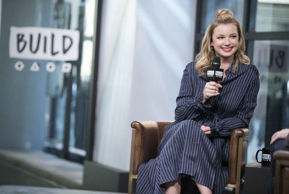 Emily VanCamp - AOL BUILD in New York 01/25/2018