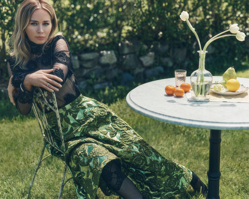 Emily Blunt ~ Harper&#039;s Bazaar UK July/August 2023 by Tom Schirmacher