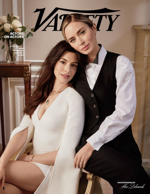 Emily Blunt &amp;amp; Anne Hathaway – Variety Studio Actors on Actors 2023/24