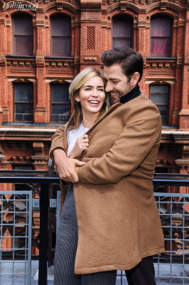 Emily Blunt and John Krasinski – The Hollywood Reporter, December 2018