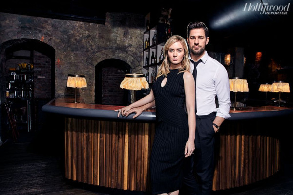 Emily Blunt and John Krasinski – The Hollywood Reporter, December 2018