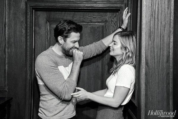 Emily Blunt and John Krasinski – The Hollywood Reporter, December 2018