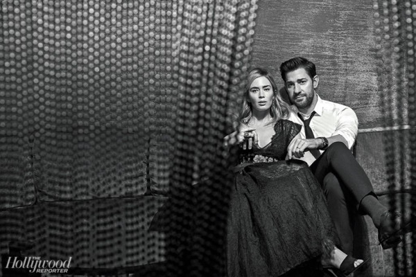 Emily Blunt and John Krasinski – The Hollywood Reporter, December 2018