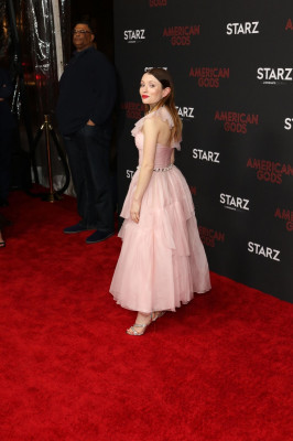 Emily Browning –“American Gods” Season Two Premiere in Los Angeles 