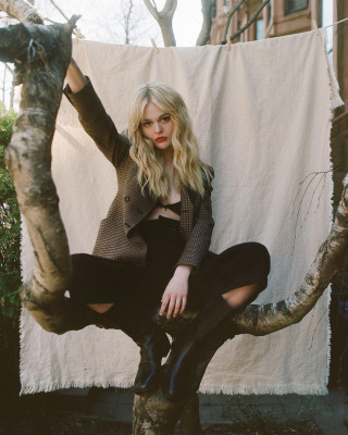 Emily Alyn Lind – Harpers Bazaar March 2021