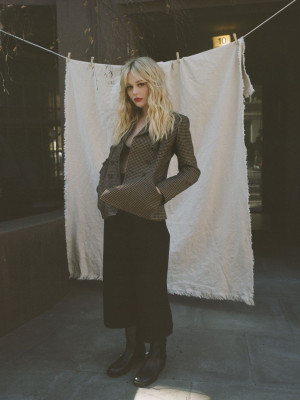 Emily Alyn Lind – Harpers Bazaar March 2021