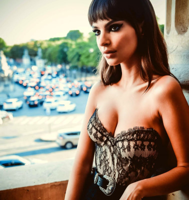 Emily Ratajkowski Portait Photoshoot, Paris 