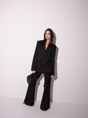 Emily Ratajkowski - Mango x Victoria Beckham Debut in Costa Brava 04/23/2024