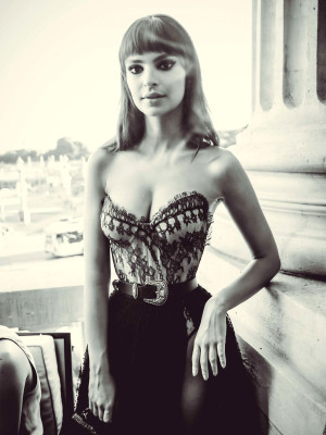 Emily Ratajkowski Portait Photoshoot, Paris 