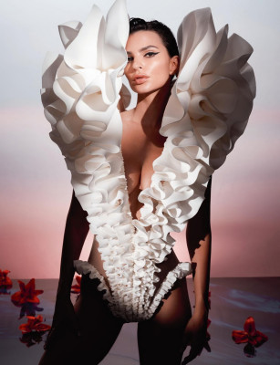 Emily Ratajkowski for Numero Magazine, France (December 2023 - January 2024)