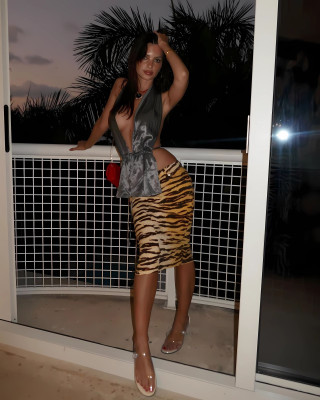 Emily Ratajkowski – Vacation Shoot, January 2024