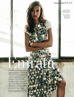 Emily Ratajkowski – Elle Spain December 2018