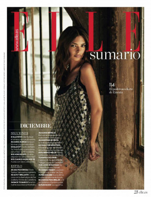 Emily Ratajkowski – Elle Spain December 2018