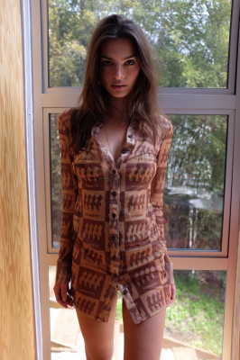EMILY RATAJKOWSKI for Inamorata Women The Mesh Collection, April/May 2020