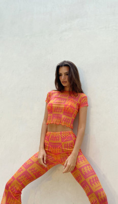 EMILY RATAJKOWSKI for Inamorata Women The Mesh Collection, April/May 2020